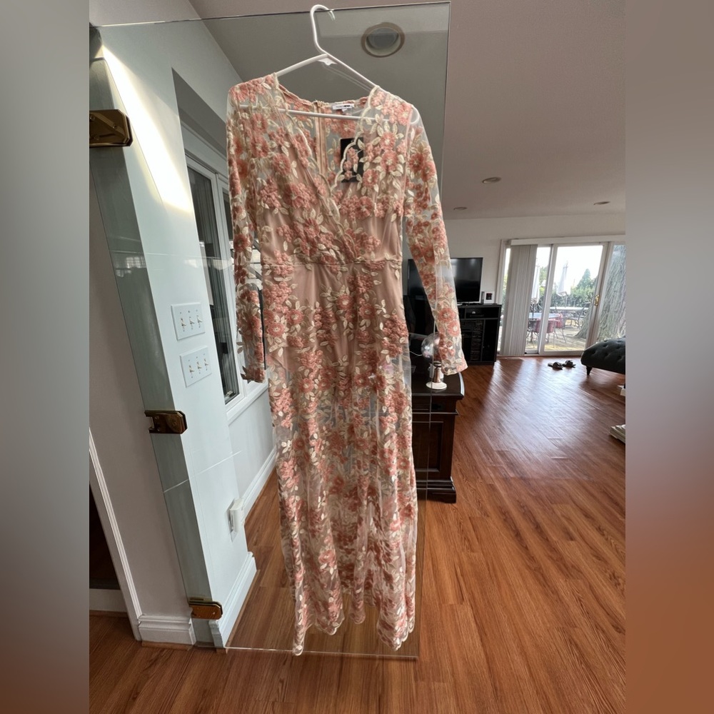 Lace Long Sleeve Dress